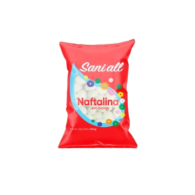 Naftalina Bolas Pacote 500gr Sani-All Adesul 477