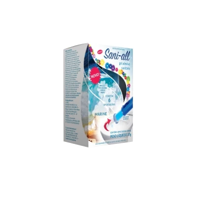 Gel Sanitário com Aplicador P/6 Aplicações Sani-All Marine Adesul 797