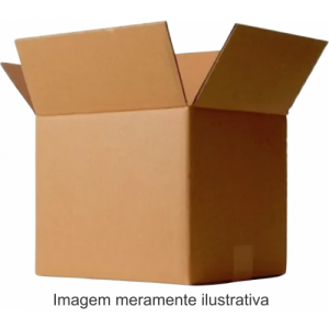 Caixa Papelão Altura=33CM Largura=40CM Comprimento=52CM Usada com Logo Interna Virada