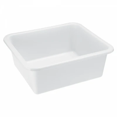 Bandeja Plástica para Alimentos Branca 15 Litros (36x32x13cm) Tritec 685