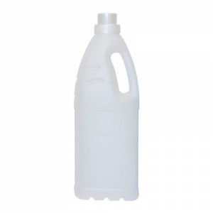 Frasco Plástico 2000ml com Tampa Garrafa Reciclada Transparente Retangular