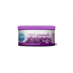 Desodorizador Automotivo Gel 60gr Domline Ultra-Fresh Lavanda