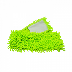 Refil para Rodo Mop Pó Flat  40x15cm Microfibra Verde Nobre*****