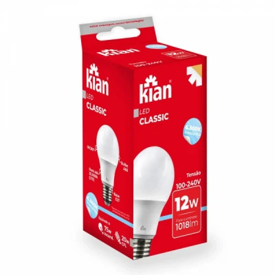 Lampada LED 220V 12W Luz Branca Kian (TBS) 81635-3