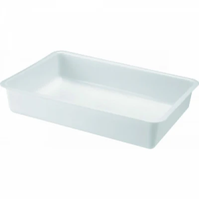 Bandeja Plástica para Alimentos Branca 26 Litros (63x43x12cm) Tritec 584