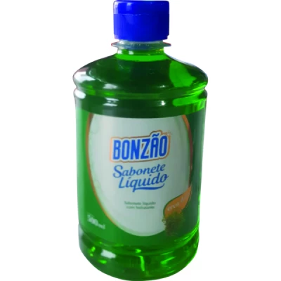 Sabonete Líquido Frasco 500ml Bonzão Flip-Top Erva-Doce