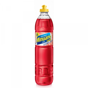 Detergente Líquido Frasco 500ml Minuano Maçã