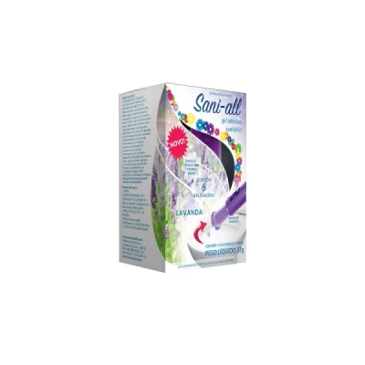 Gel Sanitário com Aplicador P/6 Aplicações Sani-All Lavanda Adesul 796