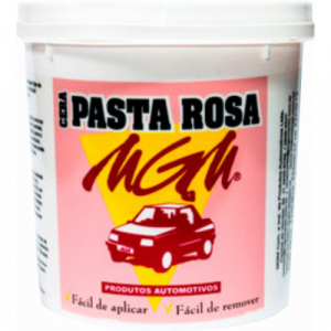 Cera Automotiva Frasco 1kg Pasta Cremosa MGM Rosa