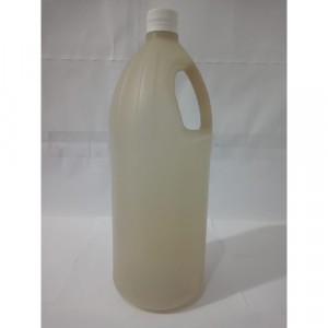 Frasco Plástico 2000ml com Tampa Garrafa Reciclada Transparente Canela