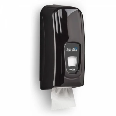 Dispenser para Papel Higiênico Cai-Cai Nobre City Preto/Preto 40448