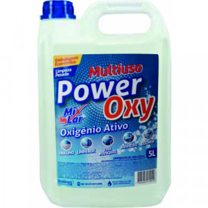 Limpador Multiuso Bombona 5 Litros Power-Oxi Oxigênio Ativo Mix-Lar