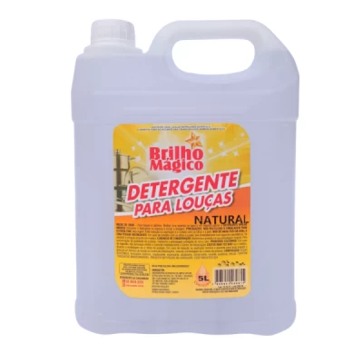 Detergente Líquido Bombona 5 Litros AMDM Brilho Mágico Natural