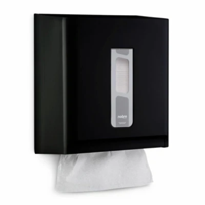 Dispenser para Papel Toalha Interfolhado Nobre Street Preto 48402