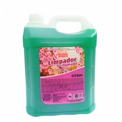 Limpador Perfumado Bombona 5 Litros AMDM Brilho Mágico Citrus