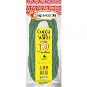 Corda para Varal N°10 Unidade com 10 Metros Supercorda