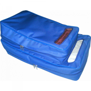 Sacoleira Dupla Azul Bompack