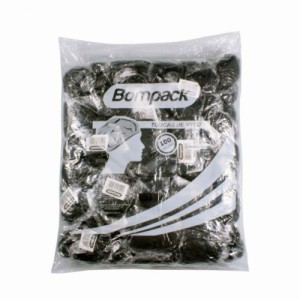 Touca Capilar Rede Nylon C/100 Preta Bompack