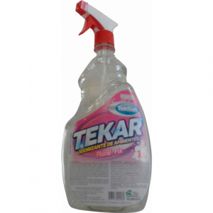 Aromatizante Concentrado com Pulverizador 1 Litro (Faz 30 Litros) (Floral Fix) Tek-Ar Teksan