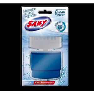 Limpador Líquido para Vaso Sanitário Aparelho+Refil 50ml Sany Ocean Power