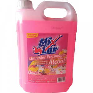 Limpador Perfumado com Álcool Bombona 5 Litros Mix-Lar Floral