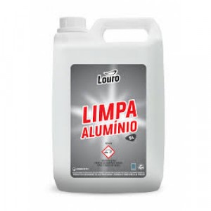 Limpador para Metais Bombona 5 Litros Limpa Alumínio Louro