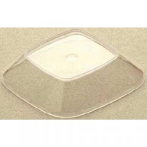 Tampa Plastica Cristal-PS 180ml para Pote de Sobremesa Pacote C/10 TP-180 Strawplast