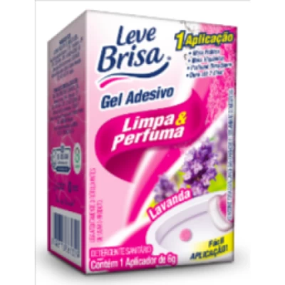 Gel com Aplicador para Vaso Sanitário Blister C/6 Aplicações L.Brisa