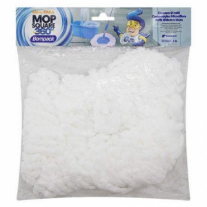 Refil para Rodo Mop Rotatório Square Bompack