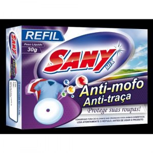 Desumidificador Anti-Mofo Refil 30gr Sany-Mix