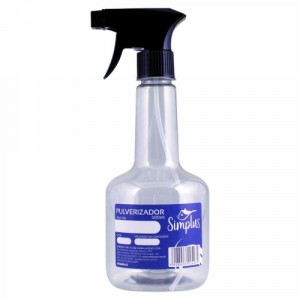 Pulverizador Plástico com Gatilho  500ml Pet Transparente Simplus