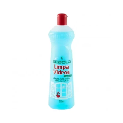 Limpador Limpa Vidros Perfumado Frasco 500ml Squeeze Sebold 0054