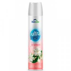 Aromatizante Ambiental Aerossol Frasco 360ml (Jasmim) Ultra Fresh (Domline)