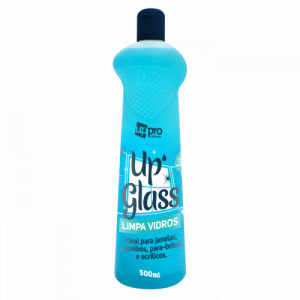 Limpador Limpa-Vidros Perfumado Frasco 500ml Up-Glass Nobre 38036