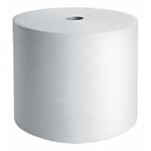 Pano Limpeza Multiuso Bobina Picotada 0,28x300m Slim Branco Bompack