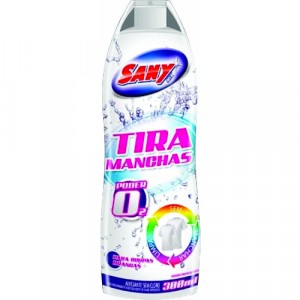 Tira Manchas Líquido sem Cloro Frasco 300ml White para Roupas Brancas Sany