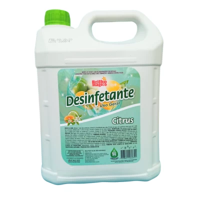 Desinfetante Perfumado Bombona 5 Litros AMDM Brilho Mágico Citrus