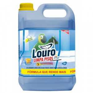 Limpador Limpa Pisos Perfumado Bombona 5 Litros Louro