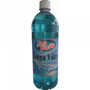 Limpador Limpa-Vidros Perfumado Frasco 1 Litro Ecovalle Refil