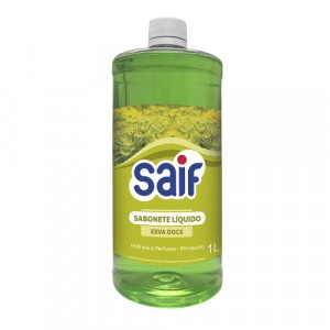 Sabonete Líquido Perfumado Handfresh Frasco 1 Litro Saif Erva Doce