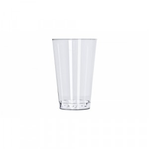 Copo Plástico Cristal-PS 300ml Copo Refri Pacote C/10 CPC-300 Strawplast