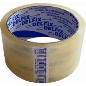 Fita Adesiva Transparente 48mm Rolo com 45m Delfix (AHD)