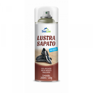 Lustra Sapatos Frasco 130ml Aerossol Domline Baston