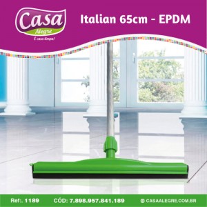 Rodo Plástico Eva-Duplo 65cm com Cabo Italian Casa Alegre