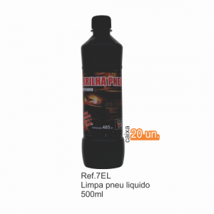 Limpador Automotivo Limpa-Pneus Frasco 500ml Pneu Pretinho Mil Milhas