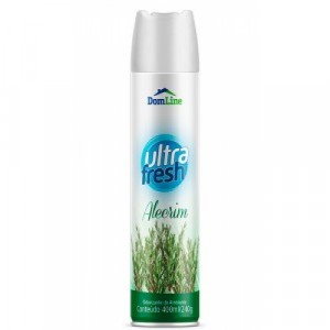 Aromatizante Ambiental Aerossol Frasco 360ml (Alecrim) Ultra Fresh (Domline)