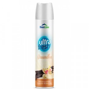 Aromatizante Ambiental Aerossol Frasco 360ml (Baunilha) Ultra Fresh (Domline)