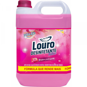 Desinfetante Perfumado Bombona 5 Litros Louro Fresh Talco