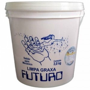 Limpador Desengraxante para Mãos Futuro Balde 20kg (Pasta Rosa)