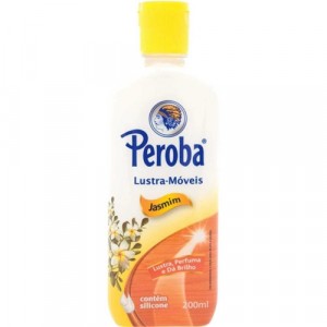 Lustra Móveis Cremoso Perfumado Frasco 200ml Peroba Jasmim